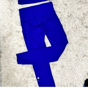 Lululemon fast free leggings larkspur